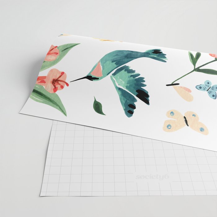 Hummingbirds Wrapping Paper Gallery Image 2