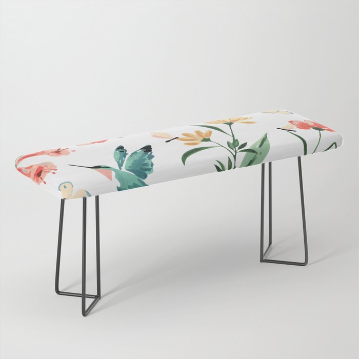 Hummingbirds Bench Gallery Image 1
