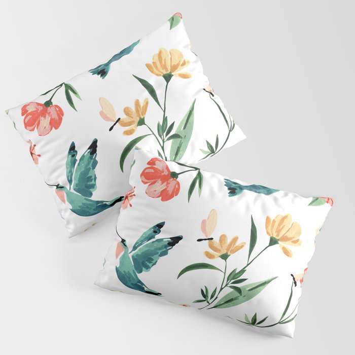 Hummingbirds Pillow Sham Gallery Image 1