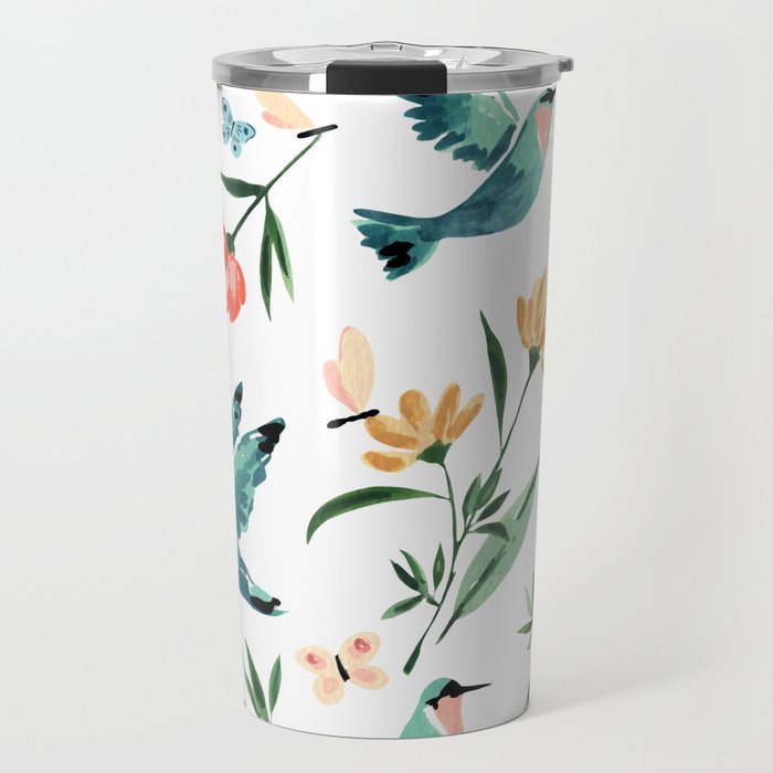 Hummingbirds Travel Mug Gallery Image 1