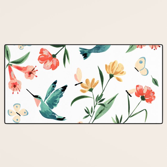 Hummingbirds Desk Mat Gallery Image 3