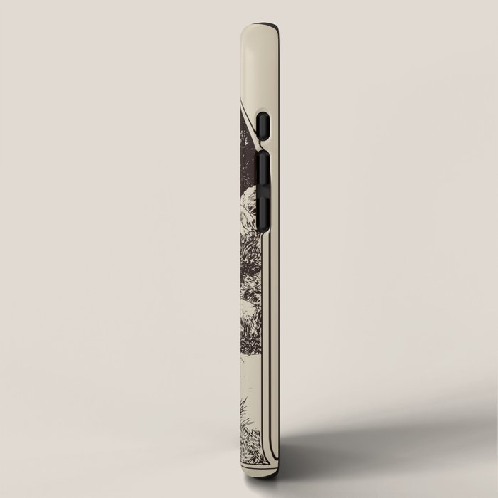 The Moon Tarot Card Poster. Mystic Landscape. Esoteric tarot. Dark moon iPhone Case Gallery Image 2