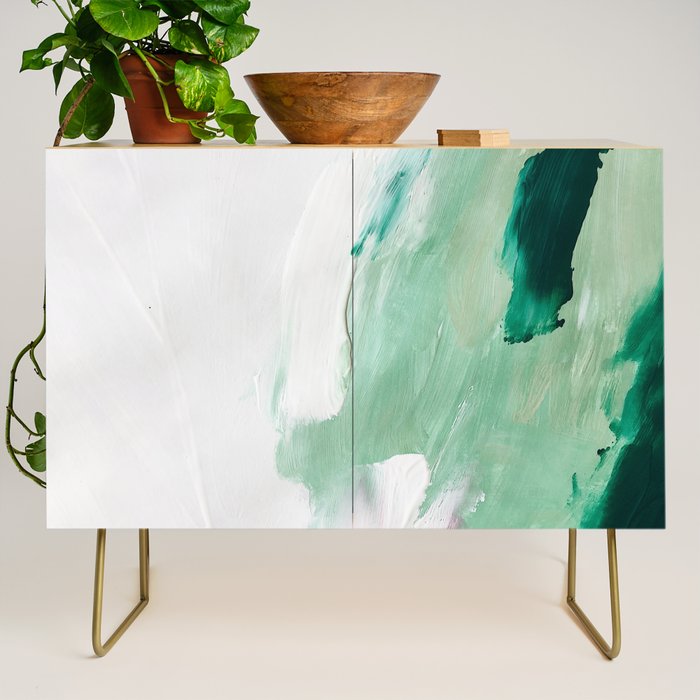 Abstract Oil Painting No. 44 Credenza Gallery Image 1