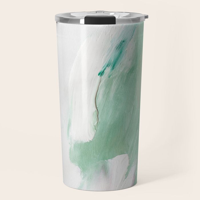 Abstract Oil Painting No. 44 Travel Mug Gallery Image 1