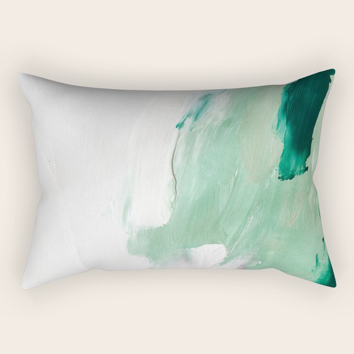 Abstract Oil Painting No. 44 Rectangular Pillow Gallery Image 2