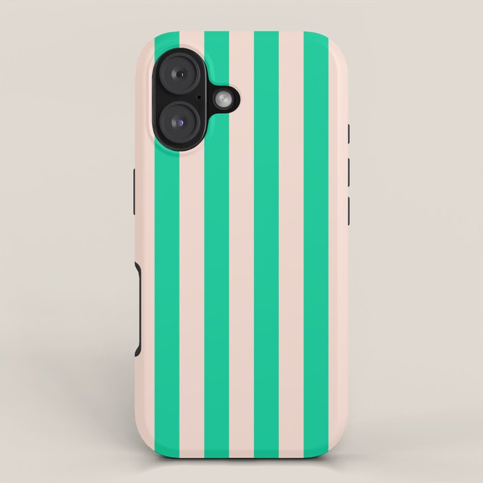 minted stripe  iPhone Case Gallery Image 1
