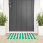 minted stripe  Welcome Mat Gallery Image 3