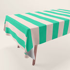 minted stripe  Tablecloth Gallery Image 1