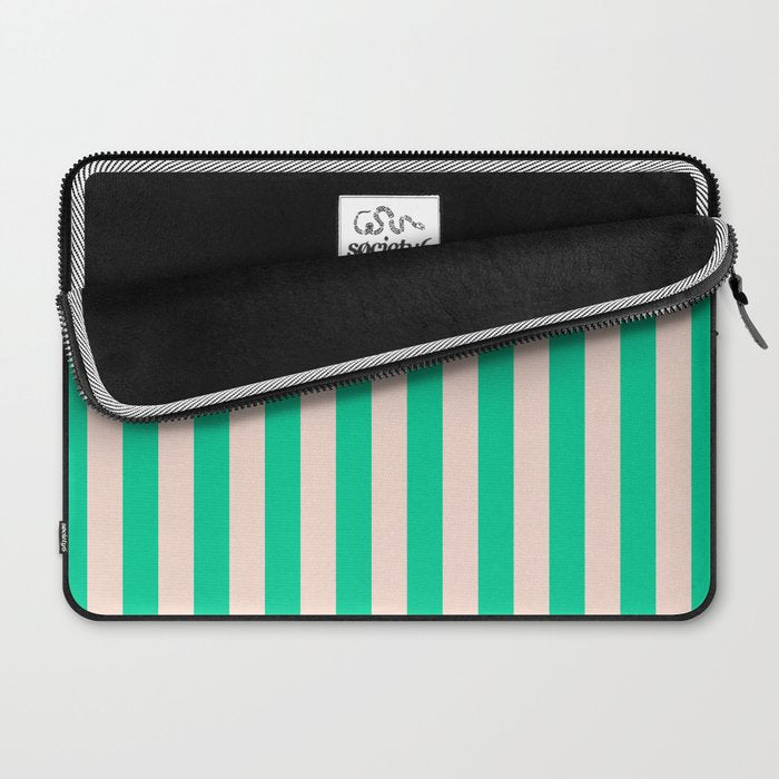 minted stripe  Laptop Sleeve Gallery Image 2