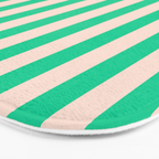 minted stripe  Bath Mat Gallery Image 3