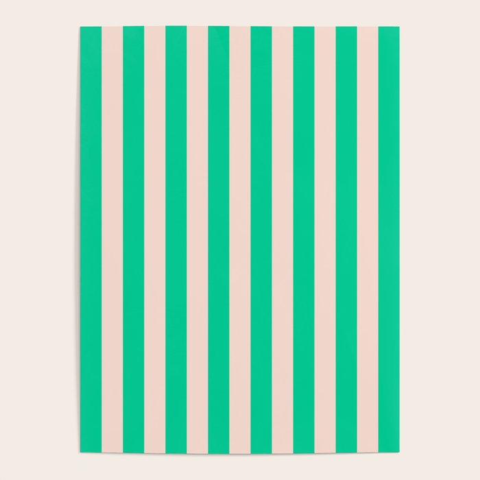 minted stripe  Poster Gallery Image 4
