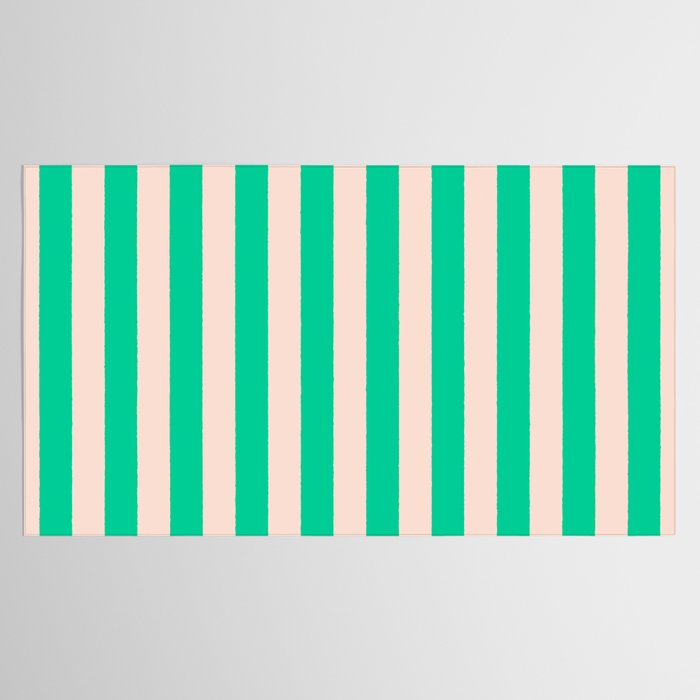 minted stripe  Tablecloth Gallery Image 2