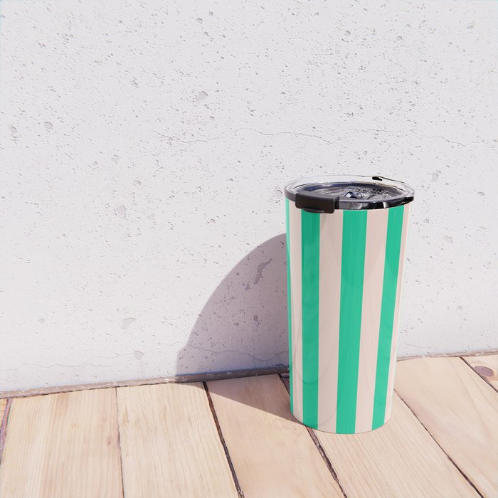 minted stripe  Travel Mug Gallery Image 4