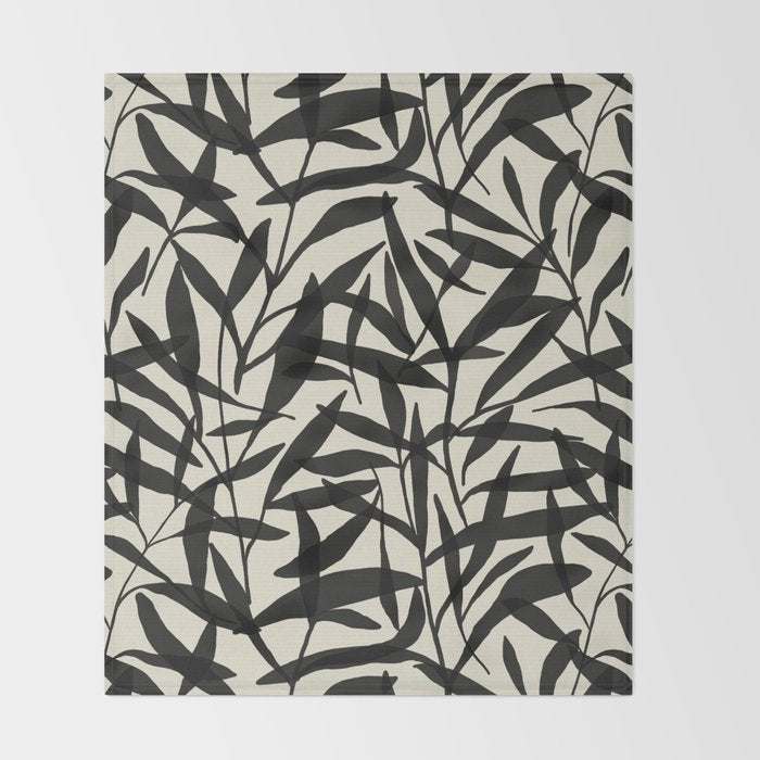 Organic Pattern #8 Throw Blanket Gallery Image 2
