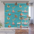 Dog Days of Summer Wall Mural Gallery Image 1