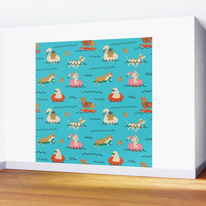 Dog Days of Summer Wall Mural Gallery Image 2