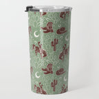 Cowboys and Cacti - sage Travel Mug Gallery Image 3