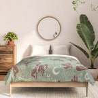 Cowboys and Cacti - sage Comforter Gallery Image 3