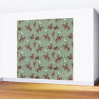 Cowboys and Cacti - sage Wall Mural Gallery Image 2