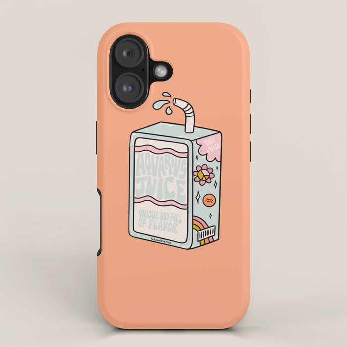 Aquarius Juice Box iPhone Case Gallery Image 1
