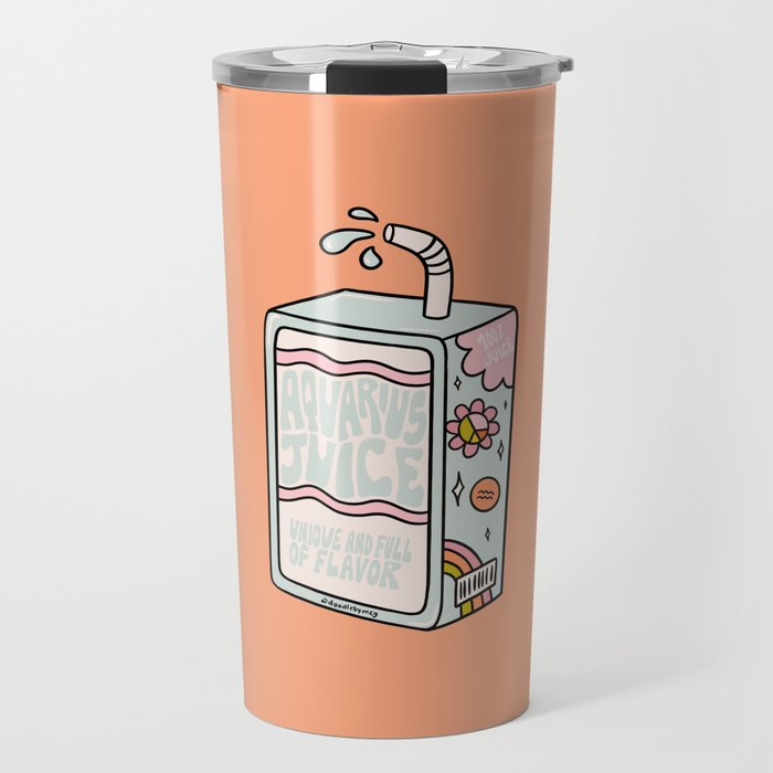 Aquarius Juice Box Travel Mug Gallery Image 1
