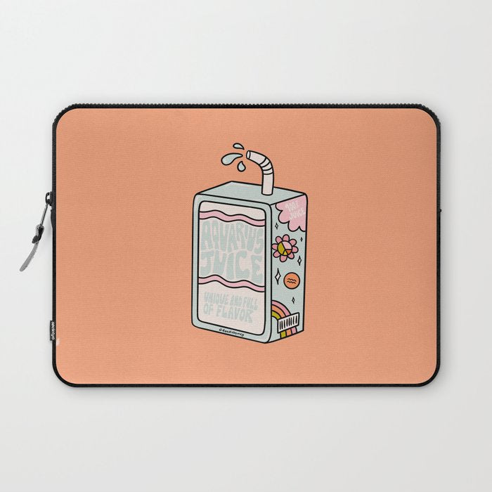 Aquarius Juice Box Laptop Sleeve Gallery Image 1
