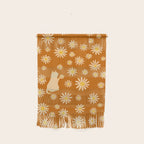 Hidden cat 44o Autumn flowers fall Wall Hanging Gallery Image 1