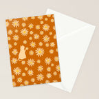Hidden cat 44o Autumn flowers fall Stationery Card Gallery Image 2