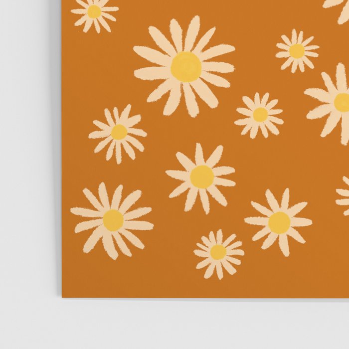 Hidden cat 44o Autumn flowers fall Poster Gallery Image 3