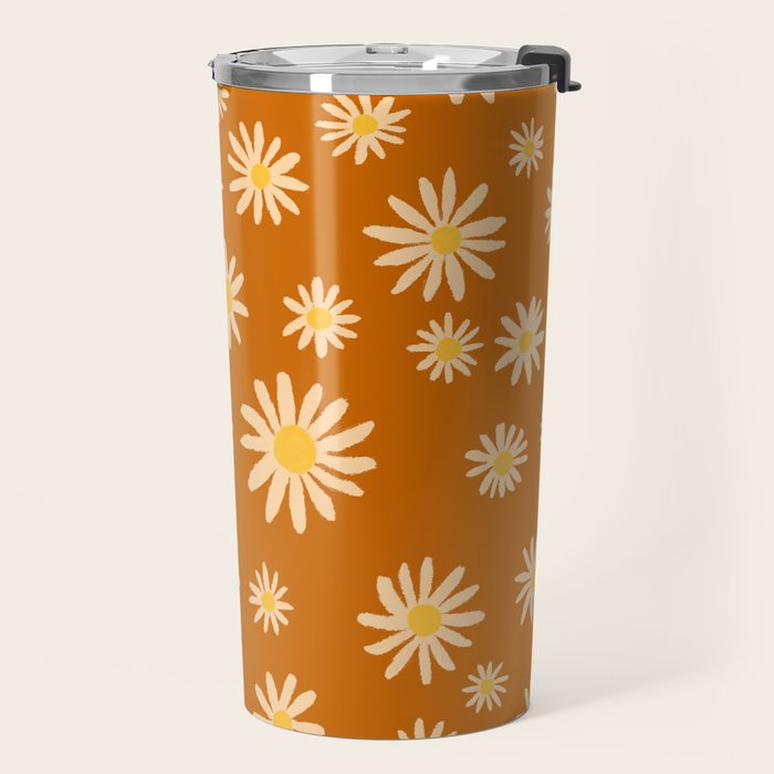 Hidden cat 44o Autumn flowers fall Travel Mug Gallery Image 2