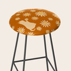 Hidden cat 44o Autumn flowers fall Stool Gallery Image 2