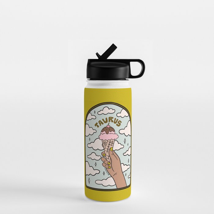 Taurus Ice cream Water Bottle Gallery Image 1