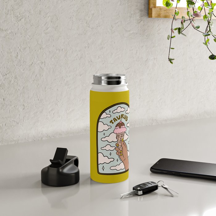 Taurus Ice cream Water Bottle Gallery Image 4