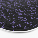 Memphis Pattern 15 - 80s Retro Bath Mat Gallery Image 3