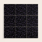 Memphis Pattern 15 - 80s Retro Wood Wall Art Gallery Image 1