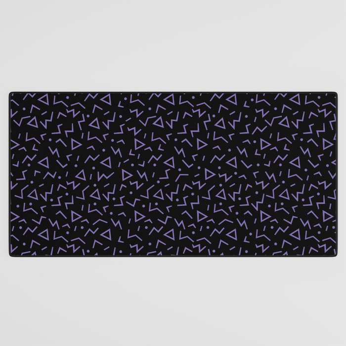 Memphis Pattern 15 - 80s Retro Desk Mat Gallery Image 3