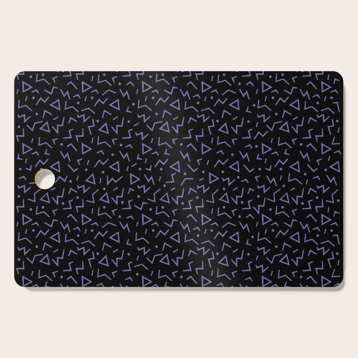 Memphis Pattern 15 - 80s Retro Cutting Board Gallery Image 1