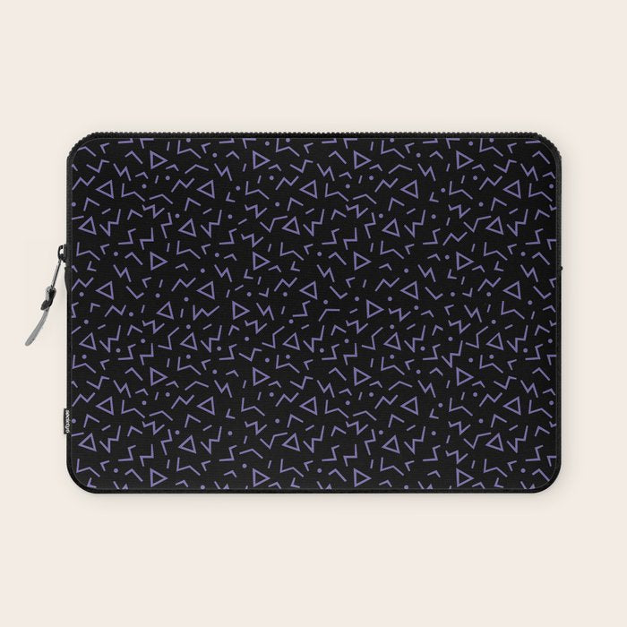 Memphis Pattern 15 - 80s Retro Laptop Sleeve Gallery Image 1