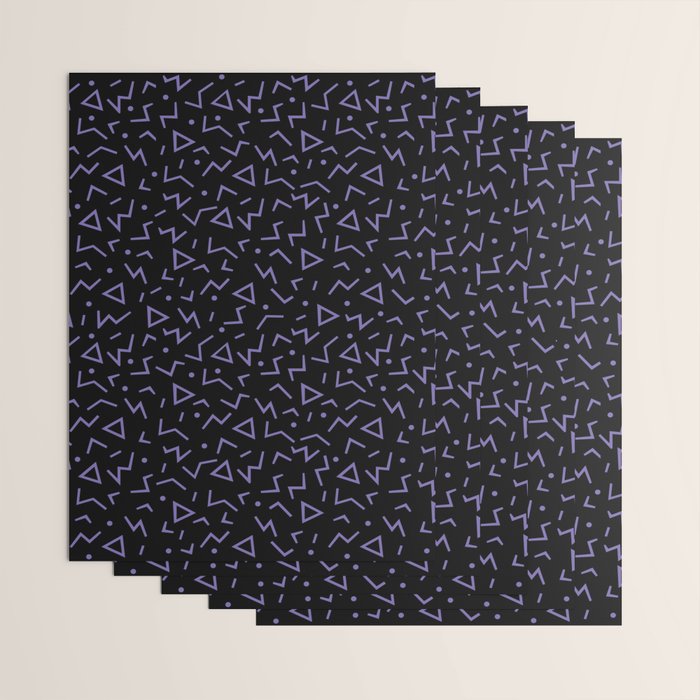 Memphis Pattern 15 - 80s Retro Wrapping Paper Gallery Image 3