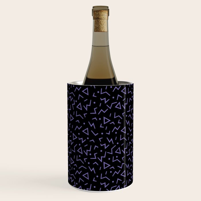 Memphis Pattern 15 - 80s Retro Wine Chiller Gallery Image 3