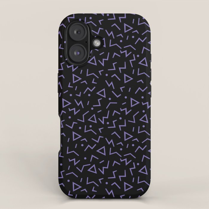 Memphis Pattern 15 - 80s Retro iPhone Case Gallery Image 1