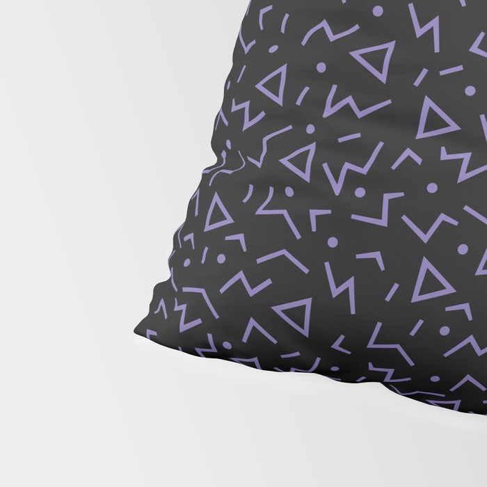 Memphis Pattern 15 - 80s Retro Pillow Sham Gallery Image 4