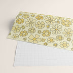 be here now flower power // retro surf art by surfy birdy Wrapping Paper Gallery Image 2