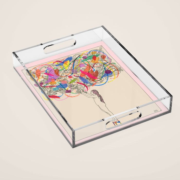 Symphony  Acrylic Tray Gallery Image 1