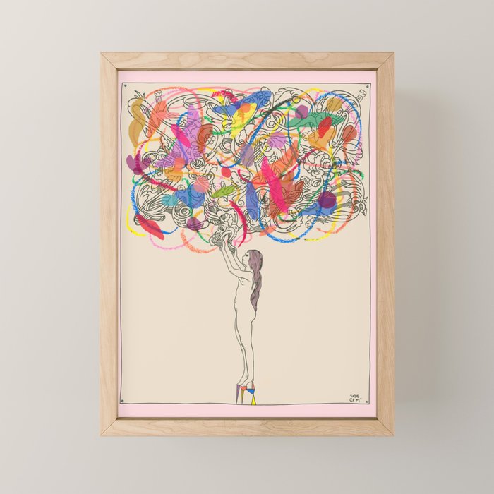 Symphony  Mini Art Print Gallery Image 1