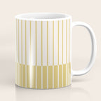 Color Block Line Abstract IX Coastal Beachy Coffee Mug Gallery Image 1