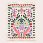 Folk Flora - Liberty Poster Gallery Image 4