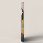 Abstract Bauhaus Geometry Sophisticated Autumn iPhone Case Gallery Image 2