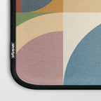 Abstract Bauhaus Geometry Sophisticated Autumn Laptop Sleeve Gallery Image 3