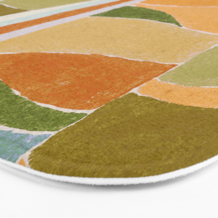 Colorful Flow Bath Mat Gallery Image 3